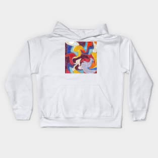 Swirling Jewels Kids Hoodie